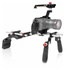 Shape BM4KSMOF Supporto per Telecamera Alluminio, Legno Nero, Rosso, Argento, Legno