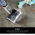 Shark SteamPickUp SD200EU 3 in 1 Pulitore a vapore Pavimenti duri Senza sostanze chimiche Pulisce sporco umido e asciutto Capacità 420 ml
