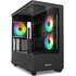 Sharkoon ELITE SHARK CM100 BLACK M-ATX NERO