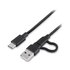 Sharkoon OfficePal M25W mouse Giocare Mano destra RF Wireless + USB Type-C Ottico 4000 DPI