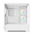 Sharkoon REBEL C60 RGB White ATX 2x U3, 1x Type-C,TRRS, 2x Tempered Glass, 4x 120 ARGB PWM, ARG