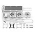Sharkoon S60 ARGB Dissipatore a liquido 360 Bianco White