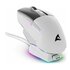 Sharkoon SGM50W Gaming Mano destra RF Wireless + USB Type-A Ottico 6400 DPI Bianco
