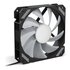 Sharkoon SHARK Mirror PWM RGB Case per computer Ventilatore 12 cm Nero 1 pz