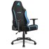 Sharkoon SKILLER SGS20 Fabric Seduta imbottita Schienale imbottito Nero-Blu