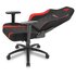 Sharkoon SKILLER SGS20 Fabric Seduta imbottita Schienale imbottito Nero-Rosso