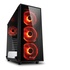 Sharkoon TG4 Mid Tower LED ROSSO