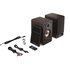 Sharp BOOKSHELF SPEAKERS altoparlante 2-vie Marrone Con cavo e senza cavo 60 W