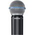 Shure BLX24R/B58 UHF - Sistema microfono wireless per chiesa, karaoke, canto – 14 ore di durata della batteria, portata 100 m