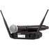 Shure GLXD24+/B58 Microfono wireless professionale per chiesa, karaoke e voci con batteria 12 ore e raggio 30m