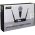 Shure GLXD24+/SM58 Microfono wireless digitale professionale per chiesa, karaoke, voci, durata batteria 12 ore