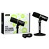 Shure MV6 Microfono da Tavolo USB, USB-C, Microfono Dinamico, Auto Level Mode, Popper Stopper Digitale, per Giocatori PC e Stream
