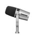 Shure Microfono per podcast e streaming Motiv MV7 - argento