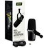 Shure MV7+ Microfono per Podcast-Audio avanzato, pannello a sfioramento a LED, uscite USB-C e XLR, modalità livello automatico, filtro pop digitale, effetti di riverbero, podcasting, streaming -