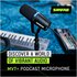 Shure MV7+ Nero Microfono Podcast Kit