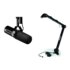 Shure SM7DB microfono + A/26 BK Asta Regolabile Broadcast con cavo 5 metri con connettori XLR