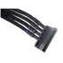 Silverstone 0.3m, Molex 4p/4xSATA 0,3 m