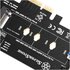 Silverstone ECM21-E scheda di interfaccia e adattatore Interno M.2