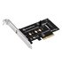 Silverstone ECM21-E scheda di interfaccia e adattatore Interno M.2
