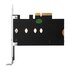 Silverstone ECM21-E scheda di interfaccia e adattatore Interno M.2