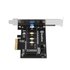 Silverstone ECM21-E scheda di interfaccia e adattatore Interno M.2