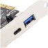 Silverstone ECU03 scheda di interfaccia e adattatore Interno USB 3.2 Gen 1 (3.1 Gen 1)