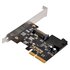 Silverstone ECU04-E scheda di interfaccia e adattatore Interno USB 3.2 Gen 1 (3.1 Gen 1)