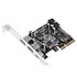 Silverstone ECU05 scheda di interfaccia e adattatore Interno USB 3.2 Gen 1 (3.1 Gen 1)