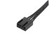 Silverstone FHS 80X Case per computer Ventilatore 8 cm Nero 1 pz