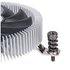 Silverstone NT07-1700 Processore Raffreddatore d'aria 8 cm Nero 1 pz