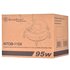 Silverstone NT08-115X Processore Raffreddatore d'aria 9,2 cm Nero, Rame, Argento 1 pz