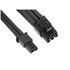 Silverstone PCI-8pin to PCIE-6+2pin_250mm, black