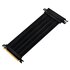 Silverstone Riser Cable 22cm Cavo riser flessibile PCIe x16 - Nero