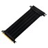 Silverstone Riser Cable 22cm Cavo riser flessibile PCIe x16 - Nero