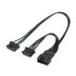 Silverstone Shark Force 120 ARGB Nero, Bianco 1 pz