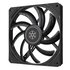 Silverstone SST-AS140B sistema di raffreddamento per computer Case per computer Ventilatore 14 cm Nero 1 pz