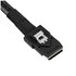 Silverstone SST-CPS06 cavo Serial Attached SCSI (SAS) 0,6 m Nero