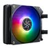 Silverstone VIDA 120 SLIM Case per computer Kit di raffreddamento a liquido 12 cm Nero 1 pz
