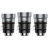 SIRUI Set IronStar t/1.9 1.5X Anamorphic Full Frame Cine (75mm,100mm,135mm) Blue Flare EF/PL