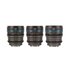 SIRUI Set Night Walker t/1.2 S35 Cine Canon RF (24mm, 35mm, 55mm) - Metal Gray
