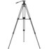 SIRUI Treppiede Broadcast EL-VT01 con testa video su base livellante 75mm