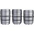 SIRUI VP-1 Vision Prime 24mm/35mm/50mm t/1.4 Metal Grey Sony E-Mount Nativo - Baionette RF/Z/L-Mount in dotazione