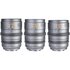 SIRUI VP-1 Vision Prime 24mm/35mm/50mm t/1.4 Metal Grey Sony E-Mount Nativo - Baionette RF/Z/L-Mount in dotazione