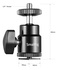 SmallRig Coppia di Attacco slitta per fotocamera da 1/4