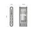 SmallRig Pinza Multiuso Tascabile 9 strumenti Argento
