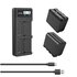 SmallRig Kit batteria e caricabatteria NP-F970