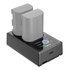 SmallRig Caricabatteria doppio per Canon LP-E6NH