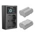 SmallRig Caricabatteria doppio per Fujifilm NP-W235