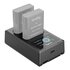 SmallRig Caricabatteria doppio per Nikon EN-EL14