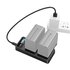 SmallRig Caricabatteria doppio per Sony NP-F